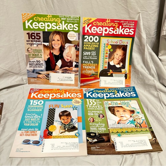 Set of 10 Creating Keepsake Magazines 2009-2012 Cards Scrapbooks Paper Crafts S2 - Picture 2 of 6